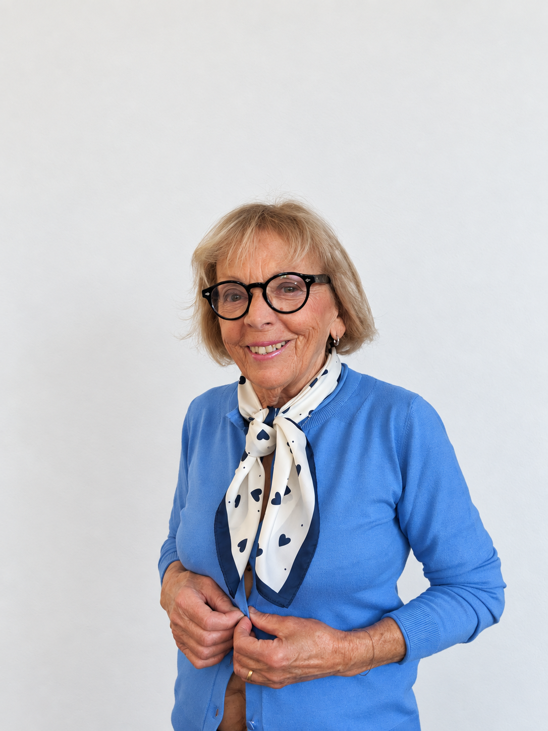 La Sig.ra - Mrs Maria Soria Bonamassa, fondatrice di Dormiflex, nel giorno del suo ottantesimo compleanno